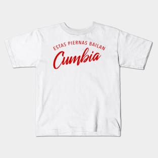 Estas piernas bailan cumbia Kids T-Shirt